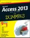 [Dummies 01] • Access 2013 All-in-One For Dummies